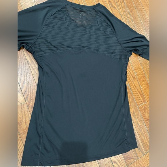 Adidas Black and Brown Striped Long Sleeve Top - Picture 12 of 12